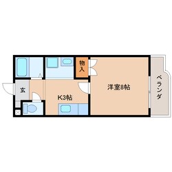 静岡駅 バス22分  宮川下車：停歩5分 2階の物件間取画像